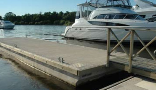 Pontile galleggiante - BELLAMER - di ormeggio / per marina / in calcestruzzo