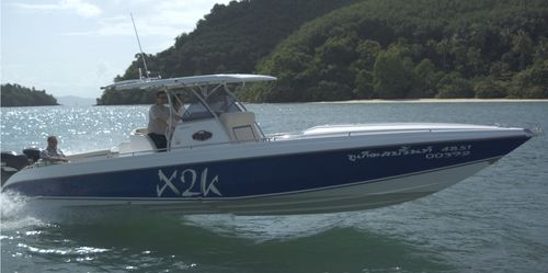 Cabinato fuoribordo - X2K  - North Sea Boats - bimotore / open / con console centrale