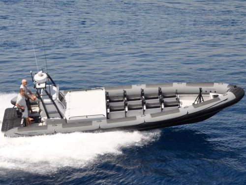 Barca professionale patrol boat - X10  - North Sea Boats - entrobordo a idrogetto / diesel / gommone semirigido