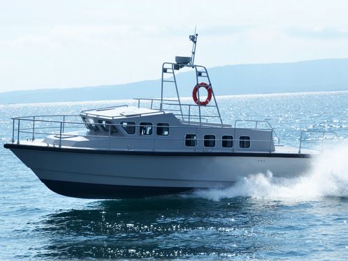 Barca professionale patrol boat - X12 - North Sea Boats - entrobordo