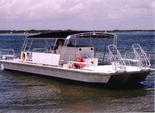Barca professionale battello turistico - PRO 51 - Island Hopper International Boat Works, Inc. - trimarano / entrobordo