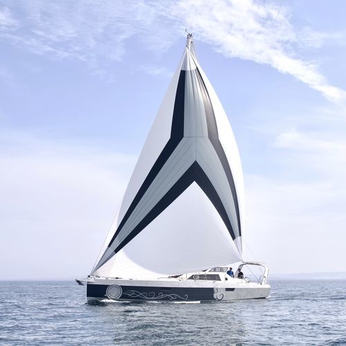 Barca a vela da regata e crociera - IROISE 48 - BORD A BORD - da crociera d'altura / da spedizione / in alluminio