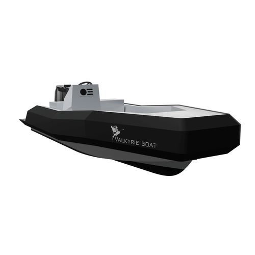 Barca professionale patrol boat - VALKYRIE 500 - BORD A BORD - fuoribordo / in alluminio / semirigida
