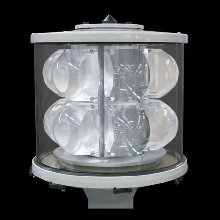 Luce di segnalazione per balise - VRB25 - Almarin - LED / bianca / girevole