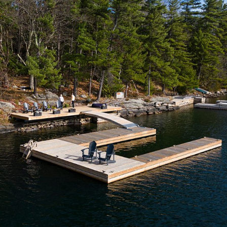 Pontile galleggiante - RESIDENTIAL  - KROPF MARINE - di ormeggio / per marina / in acciaio