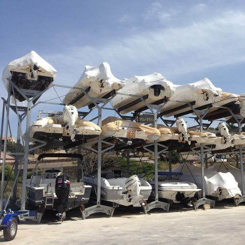 Rastrelliera per barca - RACK'UP - Nautipark - di stoccaggio a secco