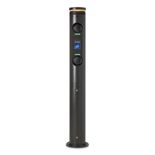 Colonnina di illuminazione - Ratio io7 - Ratio Electric BV - di ricarica elettrica / per pontile / in alluminio