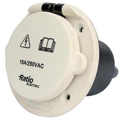 Presa elettrica per pontile - MP16-10-K - Ratio Electric BV - femmina