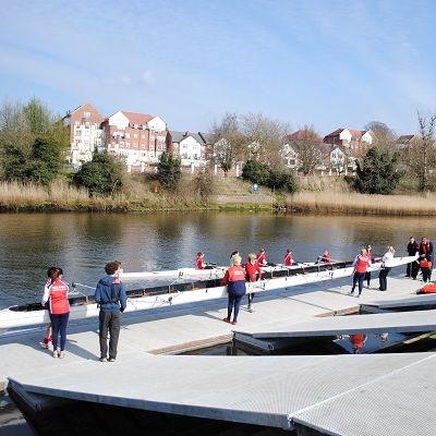 Pontile galleggiante - Inland and Coastal Marina Systems Ltd. - di ormeggio / per canottaggio