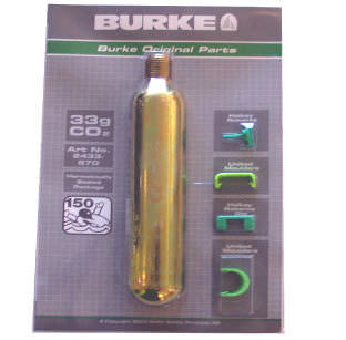 Cartuccia CO2 per giubbotti gonfiabili - Recharge Kits   - Burke