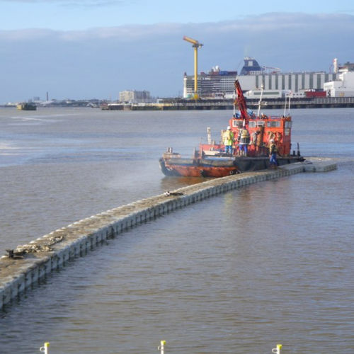 Pontile galleggiante - Pont de St Nazaire - Cubisystem - da lavoro / per marina