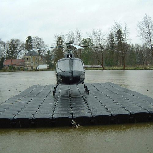 Pontile galleggiante - helipad - Cubisystem - modulare / di ormeggio / per marina