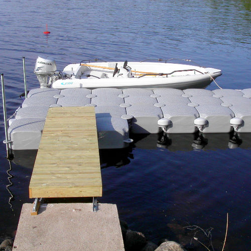 Pontile galleggiante - Cubisystem - di ormeggio / per marina / per porto