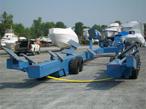 Carrello di movimentazione pesante - Y-80  - CONOLIFT - di varo / per cantiere navale / idraulico