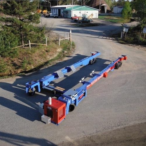 Carrello di movimentazione pesante - SP-60  - CONOLIFT - per cantiere navale / semovente / controllato a distanza