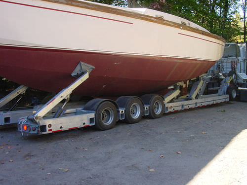 Carrello per trasporto pesante - OTR-30  - CONOLIFT - per barca a vela / idraulico