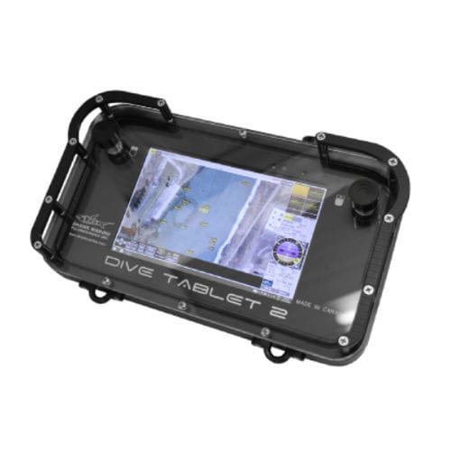 Sistema di guida e localizzazione mediante per immersione tramite sonar - DIVE TABLET 2 - Shark Marine Technologies