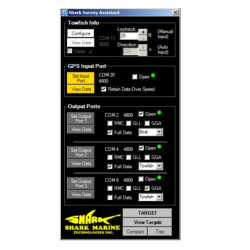 Software di navigazione - SSA - Shark Marine Technologies - marino / Windows