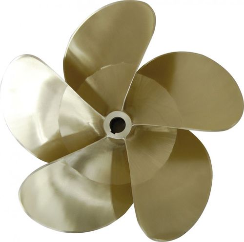 Elica per imbarcazione veloce - NON-STANDARD - MAUCOUR FRANCE - a passo fisso / in linea d'asse / 5 pale