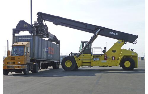 Reach stacker spreader dall'alto - RS Series - Hoist Liftruck Mfg., Inc. - per contenitori