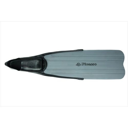 Pinne per pesca subacquea - MASTER SPEED - Picasso SG - in gomma / a scarpetta / grigia