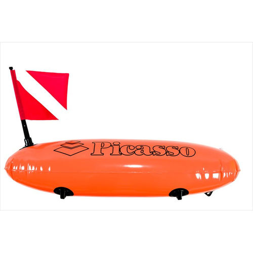 Boa di segnalazione per immersione - Torpedo  - Picasso SG - in PVC / gonfiabile