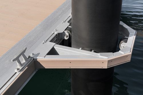 Guidapalo in acciaio - Ronáutica Quality Marinas SLU - per pontile