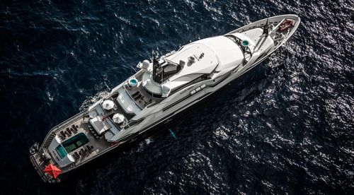 Mega-yacht da crociera - ALFA NERO - Oceanco - raised pilothouse / con piscina