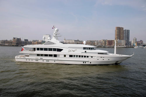 Mega-yacht da crociera - ALFA G - Oceanco - con fly / con cabina di pilotaggio / con 6 cabine