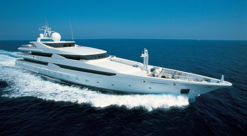 Mega-yacht da crociera - CONSTELLATION  - Oceanco - raised pilothouse / con 12 cabine / in acciaio