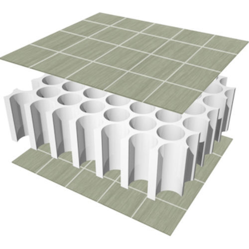 Materiale d'anima a nido d'ape - TP  - Plascore GmbH & Co.KG - a nido d'ape in polipropilene