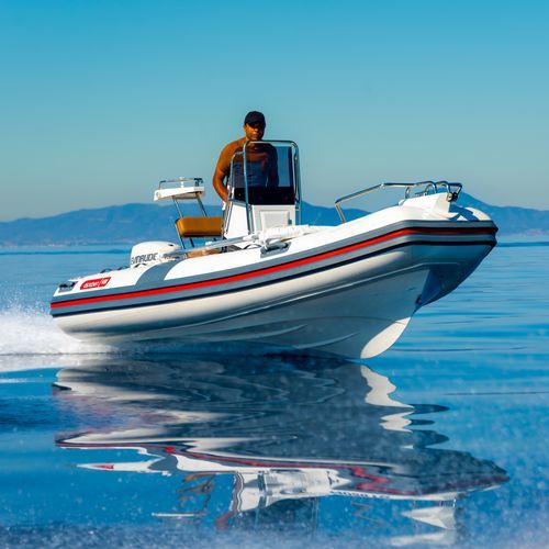 Gommone fuoribordo - 450 Pro - ESPADON CONCEPT - semirigido / con console centrale / max. 7 persone
