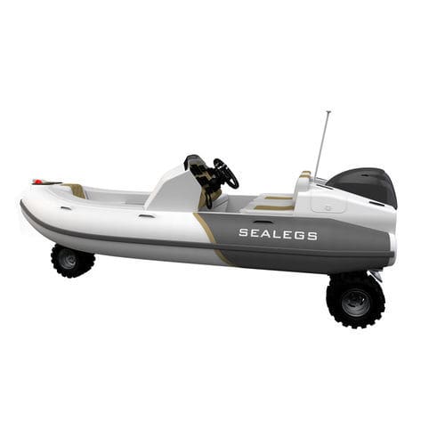 Gommone fuoribordo - 3.8M - Sealegs International Limited - semirigido / open / con dual console