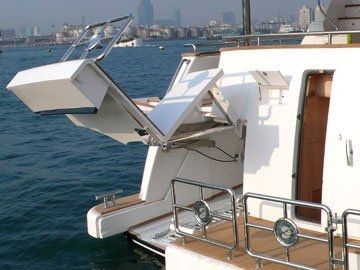 Porta per yacht - Aritex - di poppa
