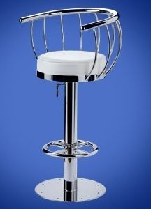 Sgabello da bar per nave - Pedestal 1 - Aritex - per yacht / base rotonda