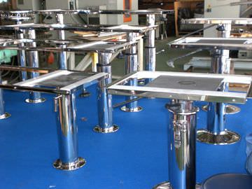 Base per tavolo regolabile - Aritex - pneumatica / per barca