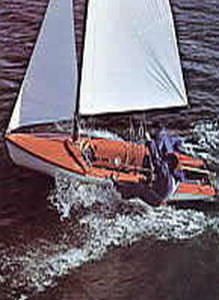Deriva per due persone - CL CODE 40 - CL Sailboats - per scuola / con trapezio singolo / spinnaker simmetrico
