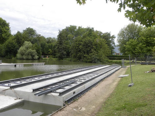 Pontile galleggiante - Hansen - di ormeggio / per marina / in calcestruzzo