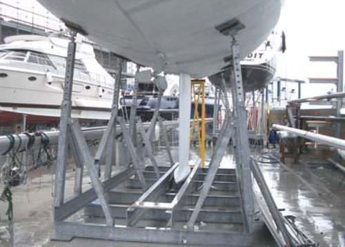Invaso per barca a vela - ALTO SERVICE ITALIA S.r.l. - mobile / in acciaio galvanizzato