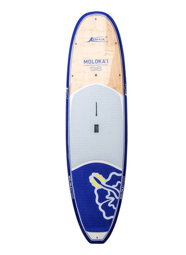 Stand-up paddle allround - Molokai 10.7 Birch - Kona Windsurfing - in bambù