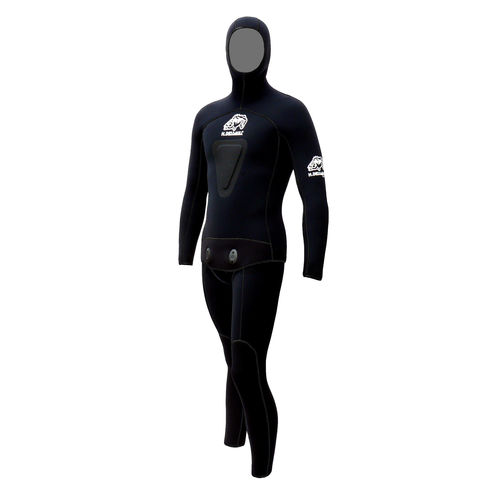 Muta neoprene per pesca subacquea - X TEND MAXX - H. Dessault - due pezzi / con cappuccio / 5.5 mm