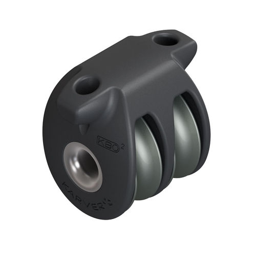 Bozzello doppio - KBO2 - KARVER SYSTEMS - di rinvio / con attacco tessile / con cuscinetto a rulli