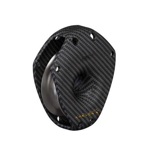 Bozzello singolo - KBRC30  - KARVER SYSTEMS - ad alta resistenza / con attacco tessile / con cuscinetto a rulli