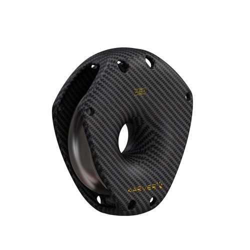 Bozzello singolo - KBRC50  - KARVER SYSTEMS - ad alta resistenza / con attacco tessile / con cuscinetto a rulli