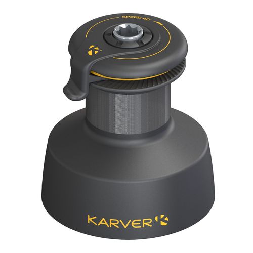 Winch 4 velocità - KSW40 - KARVER SYSTEMS - in alluminio anodizzato / per barca a vela da regata