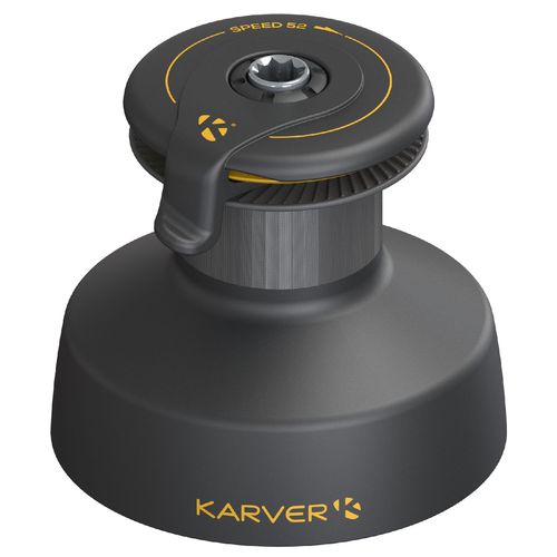 Winch 4 velocità - KSW52 - KARVER SYSTEMS - in alluminio anodizzato / per barca a vela da regata