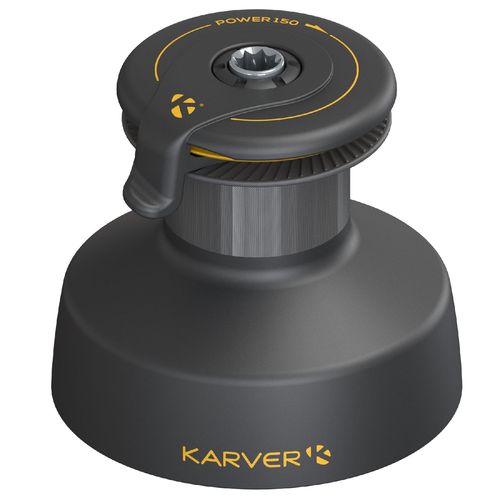 Winch 4 velocità - KPW150 - KARVER SYSTEMS - in alluminio anodizzato