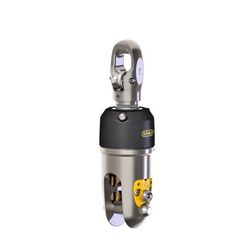 Grillo girevole hook - KFH8.0TI TITANIUM - KARVER SYSTEMS - per drizza / per barca a vela