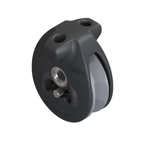 Bozzello singolo - KBOW - KARVER SYSTEMS - winch / con attacco tessile / ø max. cima: 10 mm