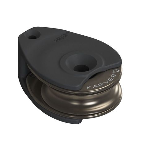 Bozzello singolo - KBO15FB - KARVER SYSTEMS - di rinvio / orrizontale / ø max. cima: 14 mm